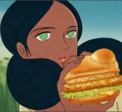 『ガンダム』ララァ激似！人気アイドルに大反響 チキンタツタ食べて「そっくり」「センス良すぎ」のイメージ画像