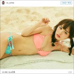 内田理央 ﾌｧｯｼｮﾝ誌で男子を悩殺するﾋﾞｷﾆｼｮｯﾄ