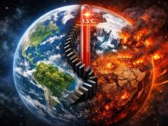 地球は12万5000年ぶりの“酷暑”へ突入したのか。科学者が警鐘を鳴らす「温室地球」への転換点と連鎖する気候崩壊の罠のイメージ画像