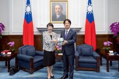 台湾・頼清徳総統、高市早苗氏と会談「非紅色サプライチェーン」構築へ協力