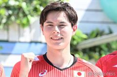 バレー男子日本代表・高橋藍選手「ハイキュー！！」作者から贈られた描き下ろしイラスト公開「躍動感伝わる」「漫画に登場してほしい」の声のイメージ画像