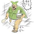 ずんだもんが巨漢の妖怪に……話題沸..