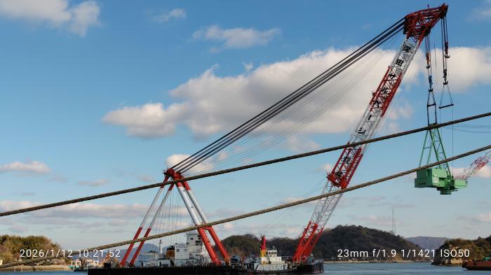 珍しいサルベージ船のイメージ画像