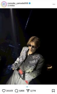 山田涼介、落選者多数のソロアリーナツアー『RED』オーラス福岡に向け意気込みを語るのイメージ画像