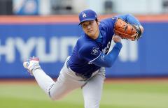 ドジャース・大谷翔平、あす17日のパドレス戦で先発登板663日ぶりの復帰マウンドへ、球団発表のイメージ画像