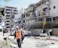 イスラエル最先端のミサイル迎撃システム、崩れて商都で７３人死傷…住民「生き残っただけ幸運」