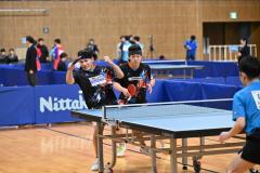 遊学館高・鈴木柊平/坂田陽哉ペア、沼村斉弥/吉村和弘ペアにフルゲーム勝利＜全日本卓球2025・男子複3回戦＞