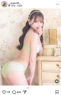 ”どれがすき～？”NMB48・和田海佑、攻めたランジェリー姿に「おっぱいもおしりもみゆしか勝たん」のイメージ画像