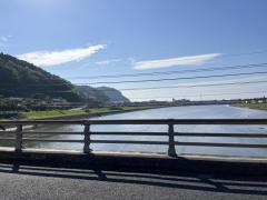 朝の別府川のイメージ画像