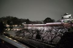 雪の金沢城のイメージ画像