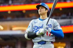 ドジャース、逆転負けで連勝ストップ大谷翔平はノーヒット＆3三振、打率2割台に低下のイメージ画像