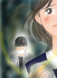 帰り道 背後からついてくるマスク男 無言で下半身を触り続け