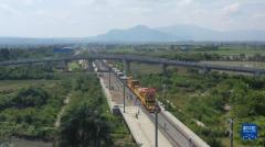 インドネシア・ジャカルタ-バンドン高速鉄道が軌道敷設開始のイメージ画像