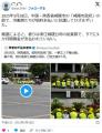 中国の労働者さん、9か月分の賃金が未払いのため咸陽市政府の前でひざまずいて賃金を要求する