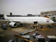 赤じゃない、真っ白な「エアアジア機」成田に出現！のイメージ画像