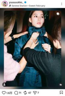 新木優子 Diorで放つ“圧巻の美”気品溢れるモデル姿に称賛の声殺到のイメージ画像