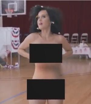 ケイティ・ペリーの「全裸で投票」動画がイッてる!?