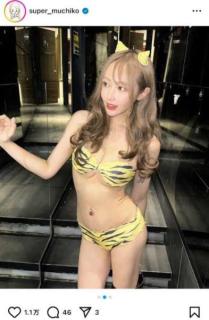 ”リアルラムちゃん過ぎる”てんちむ、布面積が少なすぎる大胆コスプレ姿を披露