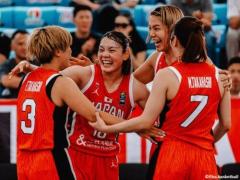 3X3W杯女子日本代表が白星発進…高橋芙由子がゲームハイの12得点で勝利に貢献