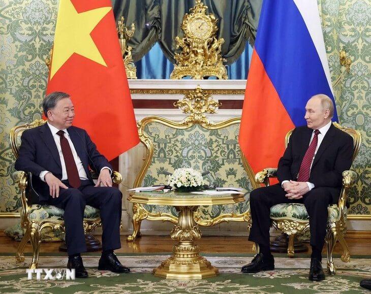 【国際】トー・ラム書記長がプーチン大統領と会談