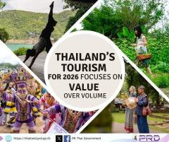 タイ国政府観光庁、2026年の観光戦略を発表～「量より質」を重視へ