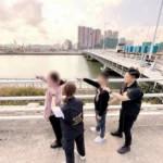 港珠澳大橋人工島のフェンス越える方式で中国本土からマカオへの密入境手配した越境犯罪組織摘発のイメージ画像