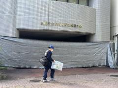 また自民党福岡県連に赤い塗料 建造物損壊容疑で64歳男を逮捕 5月にも同様の事件で逮捕 参院選投開票日に男が「またやるぞ」 福岡市