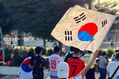 日本の失点後に韓国国旗を振った観客が物議＝韓国ネット「これが愛国？」「自作自演」のイメージ画像