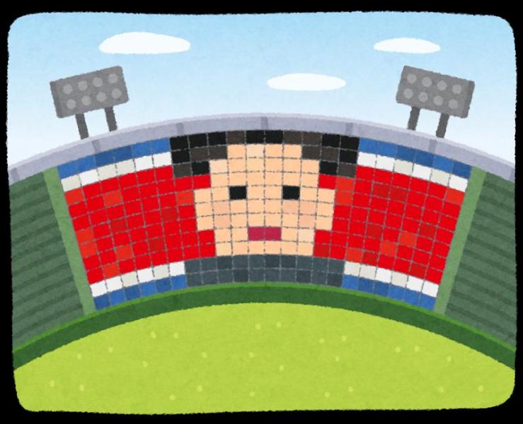 ｢いらすとや｣がマスゲームのイラスト公開!どこの国でしょう?