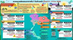 台風1号「ウーティップ」、タイ本土への直撃はなしも影響ありのイメージ画像