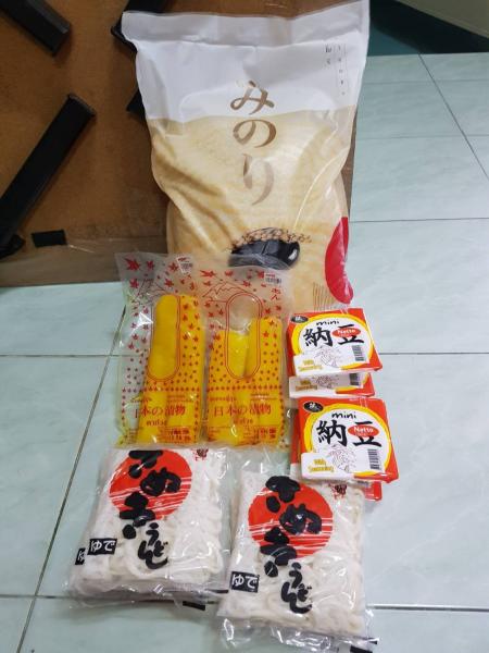 日本米5kg199バーツ納豆