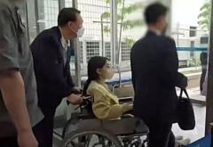 「なぜ車椅子に？」退院した金建希夫人に「うつ病と関係あるのか」＝韓国報道