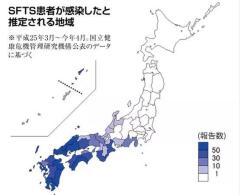 マダニ感染症、関東への拡大懸念 神奈川県西部で感染者が入院 静岡県では2人死亡の猛威のイメージ画像