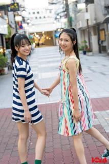 NMB48塩月希依音＆坂田心咲、初ペアグラビアで美脚披露＜独占カットあり＞