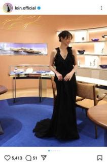 『まさに美神ですー』井川遥、圧倒的美貌でティファニー銀座に登場！“遥さんこそ、麗人と言うのでしょうね”のイメージ画像
