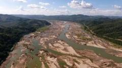 メコン川に大異変、世紀の低水位を記録、深刻な食料危機の恐れも