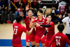 千葉大会初戦、男子日本代表がドイツ代表を3-1で下して勝利を収める【VNL男子2025】のイメージ画像