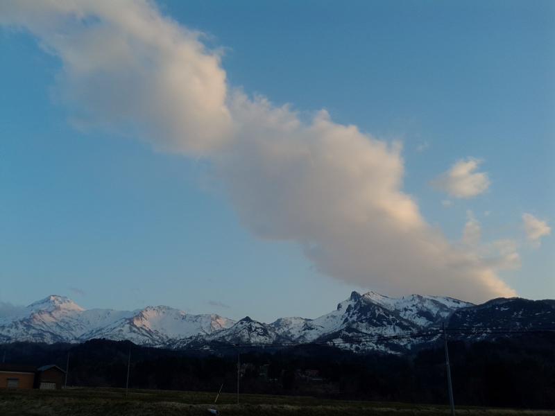 早春の火打山 焼山のイメージ画像