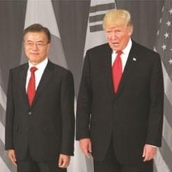 韓国大統領府「ﾄﾗﾝﾌﾟ大統領に在韓米軍基地訪問を要請した」
