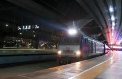 今年1本目の北京からラオスに向かう国際観光列車が出発のイメージ画像