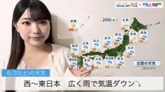 西〜東日本、広く雨で気温ダウン