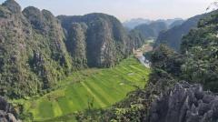 ムアケイブ中腹からの絶景