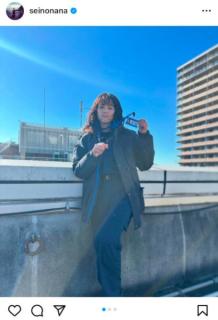 清野菜名、新・月9ドラマ『１１９エマージェンシーコール』のオフショットが大反響「髪型めちゃ似合ってるー！」