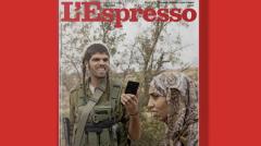 憎悪の増長か？ 「非人間的な笑み」を浮かべるイスラエル人入植者を表紙に掲載したイタリア誌が論争の的にのイメージ画像