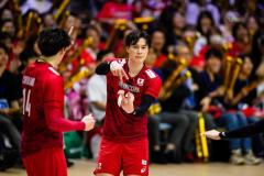 VNLに合流した髙橋藍が初戦を振り返り「日本の皆さんの前で勝つことがすべて。今日しっかりその結果が出せて満足」のイメージ画像