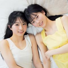 「AKB48」18期研究生・秋山由奈＆八木愛月、青春感あふれるペアグラビア披露のイメージ画像