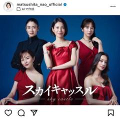 松下奈緒、韓国大ヒットドラマ『スカイキャッスル』で主演！「楽しみ♡」「わくわくが止まりません」のイメージ画像