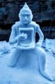 個人作のベンキマン雪像のクオリティ..