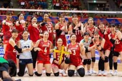 日本代表は3位でVNL決勝ラウンド進出！ 対戦相手はトルコ、中国、アメリカのいずれかのイメージ画像