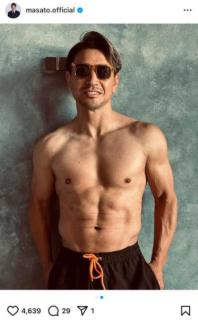 魔裟斗、年齢を感じさせない“彫刻ボディ”に熱視線！サウナショット「写真集出して！」の声